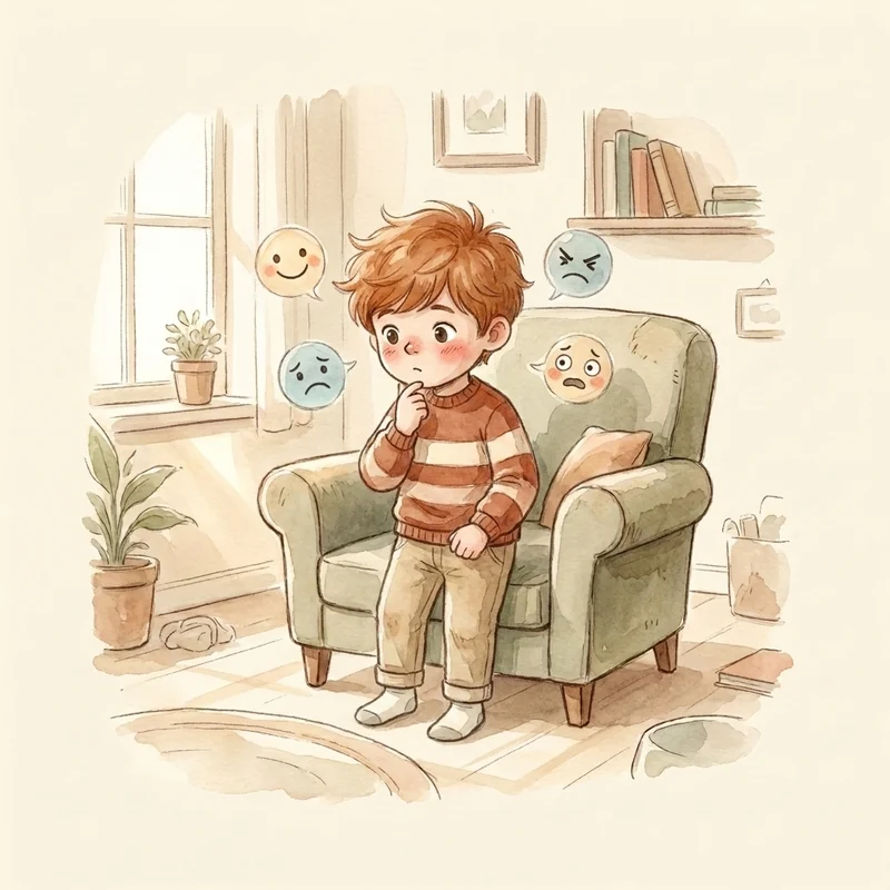 Illustration supporting: Happy, sad and mad is not enough vocabulary