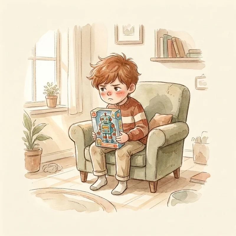 Illustration supporting: More stuff does not create more contentment