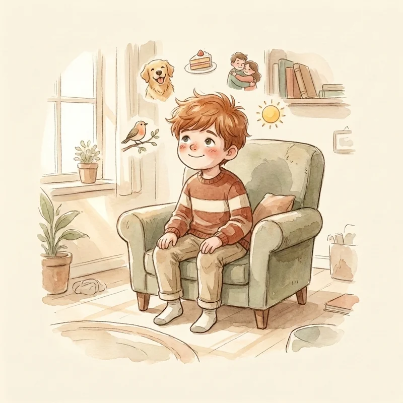 Illustration supporting: Gratitude is a muscle, not a mood