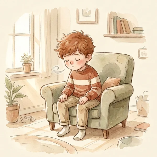 Illustration supporting: Big feelings need a plan made in the calm, not the storm
