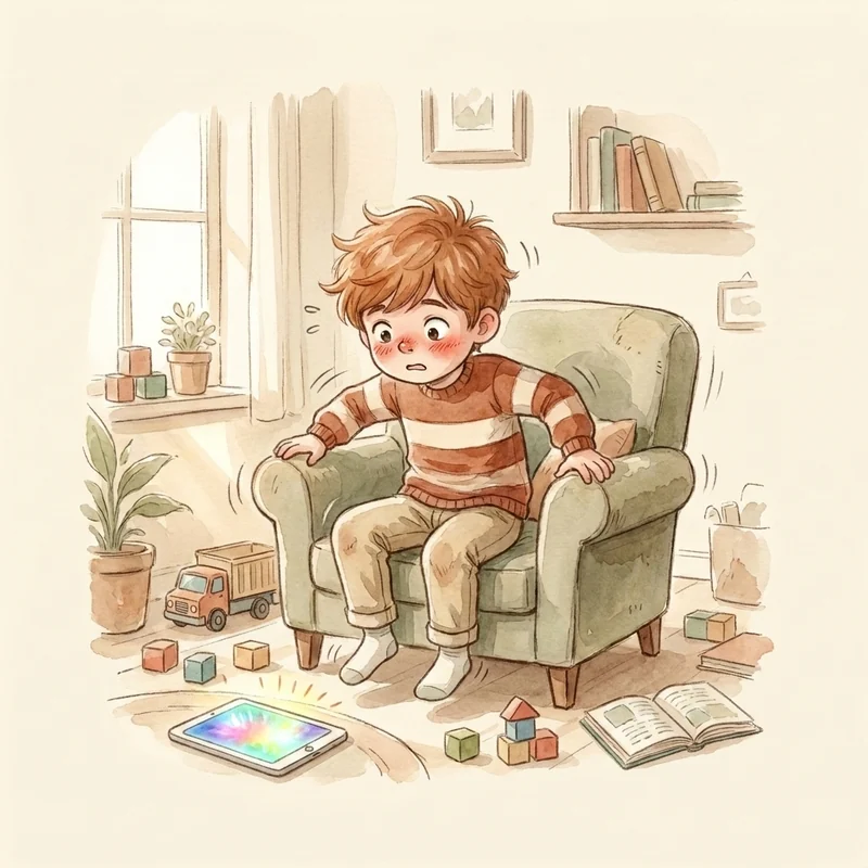 Illustration supporting: Their nervous system is trained to speed up, never slow down