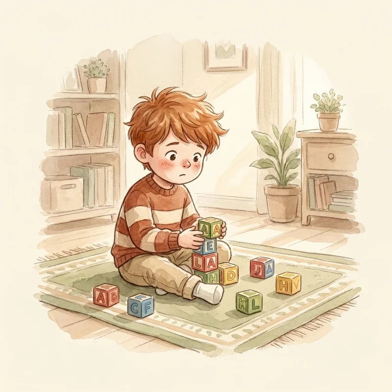 Illustration supporting: Knowing the alphabet is not the same as reading