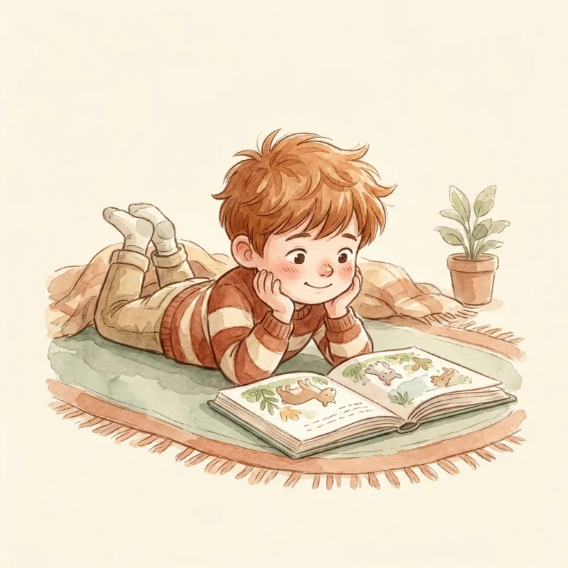 Illustration supporting: Some children just click later - and catch right up
