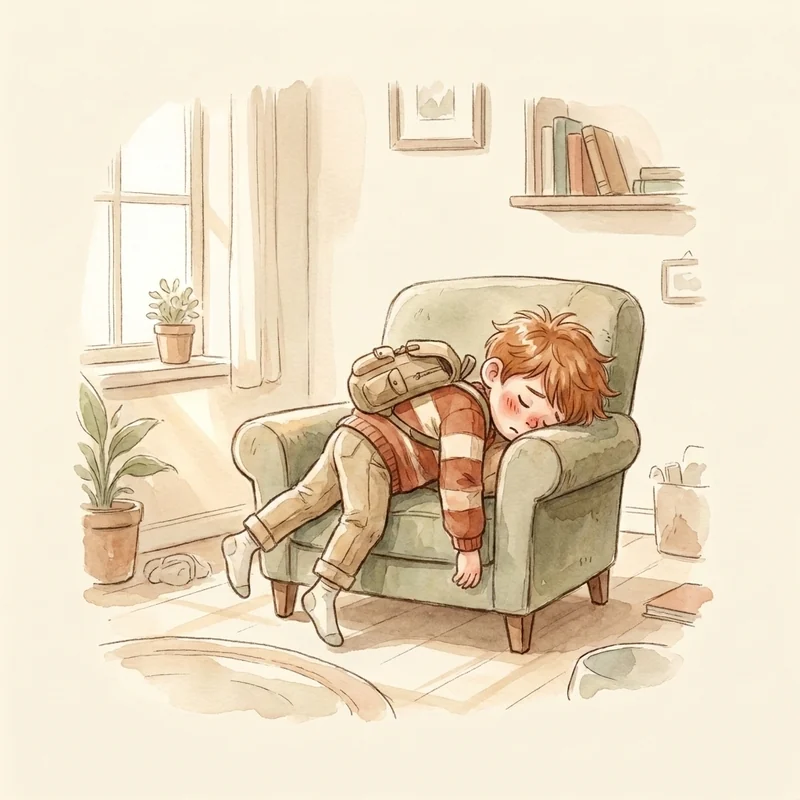 Illustration supporting: The after-school explosion is not defiance - it's an empty tank