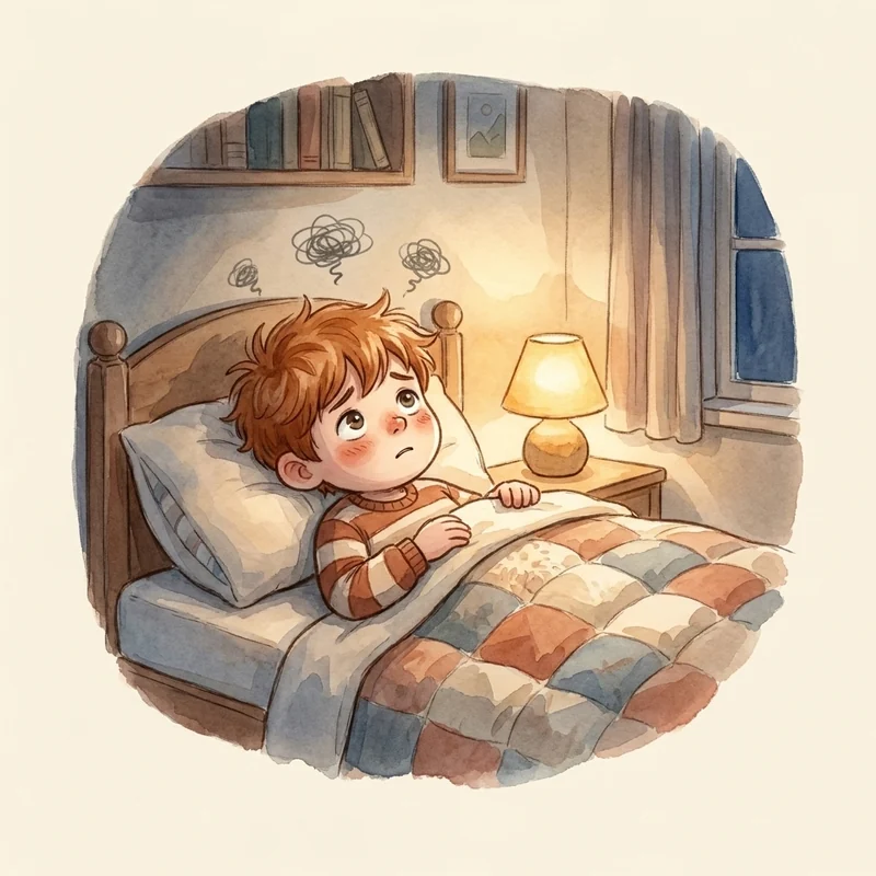 Illustration supporting: Worry is a safety alarm that is set too sensitive