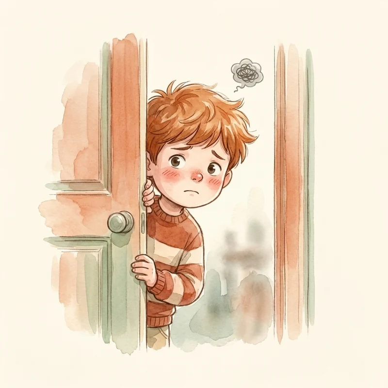 Illustration supporting: Avoiding the scary thing makes it scarier